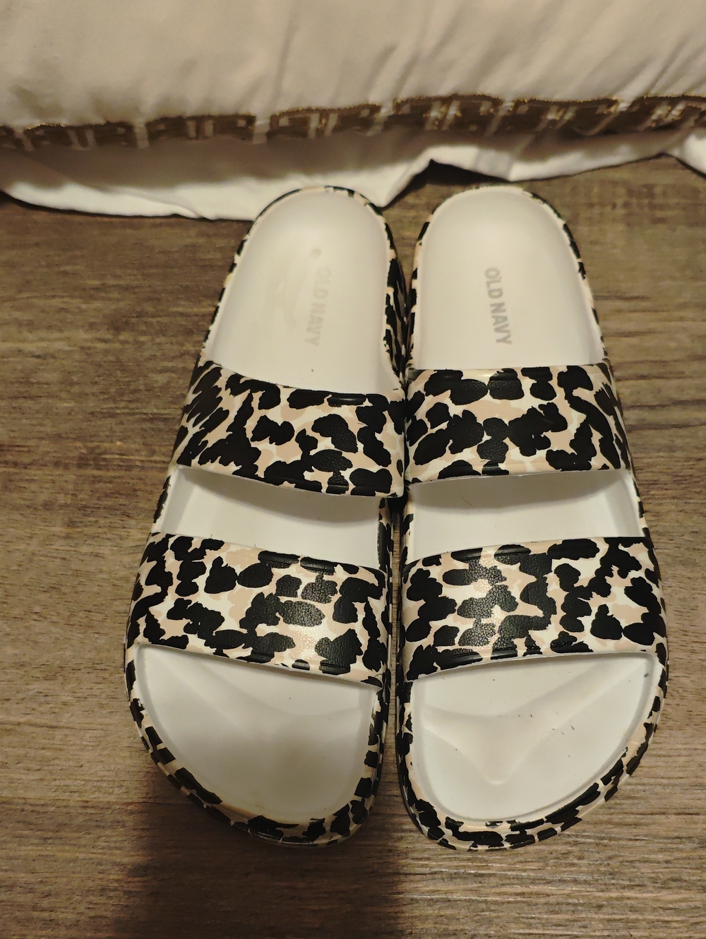 Old Navy Cheetah Sandal Slides